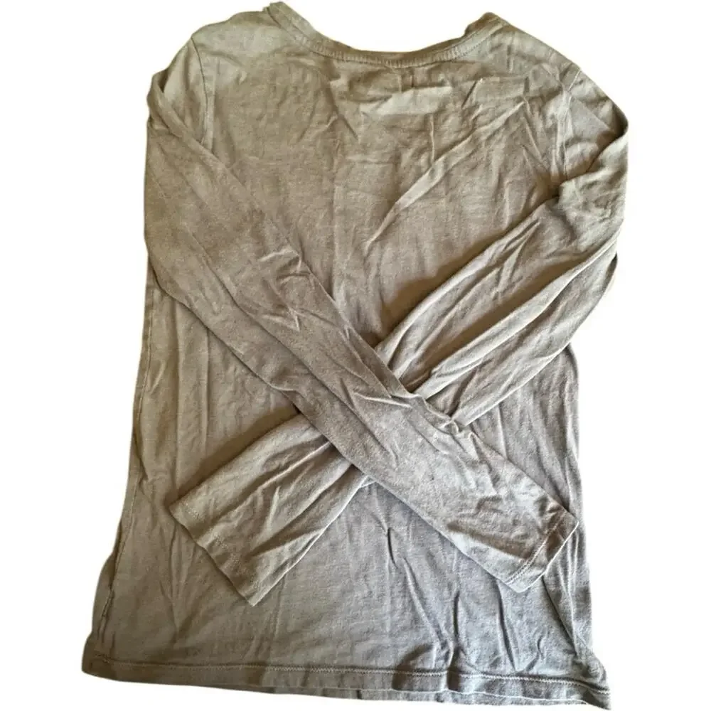 GAP Kids Charcoal Long Sleeve Shirt L